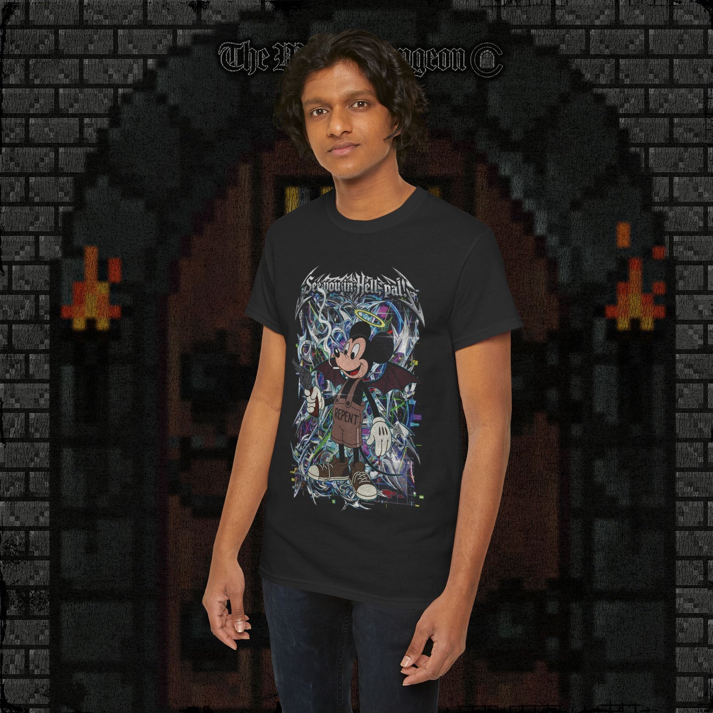 See You In Hell Pal Heavy Cotton Relic Tee