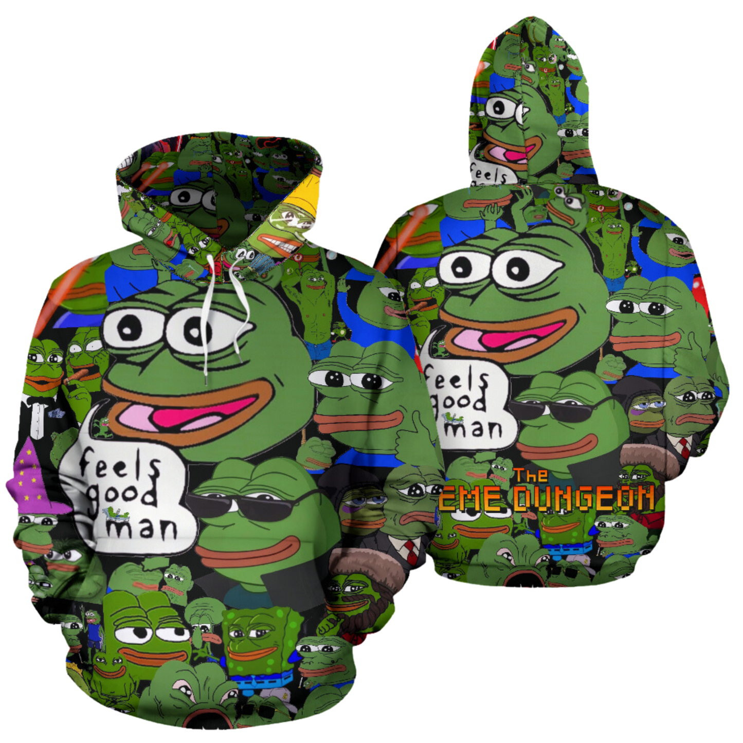 Pepe Meme Hoodie