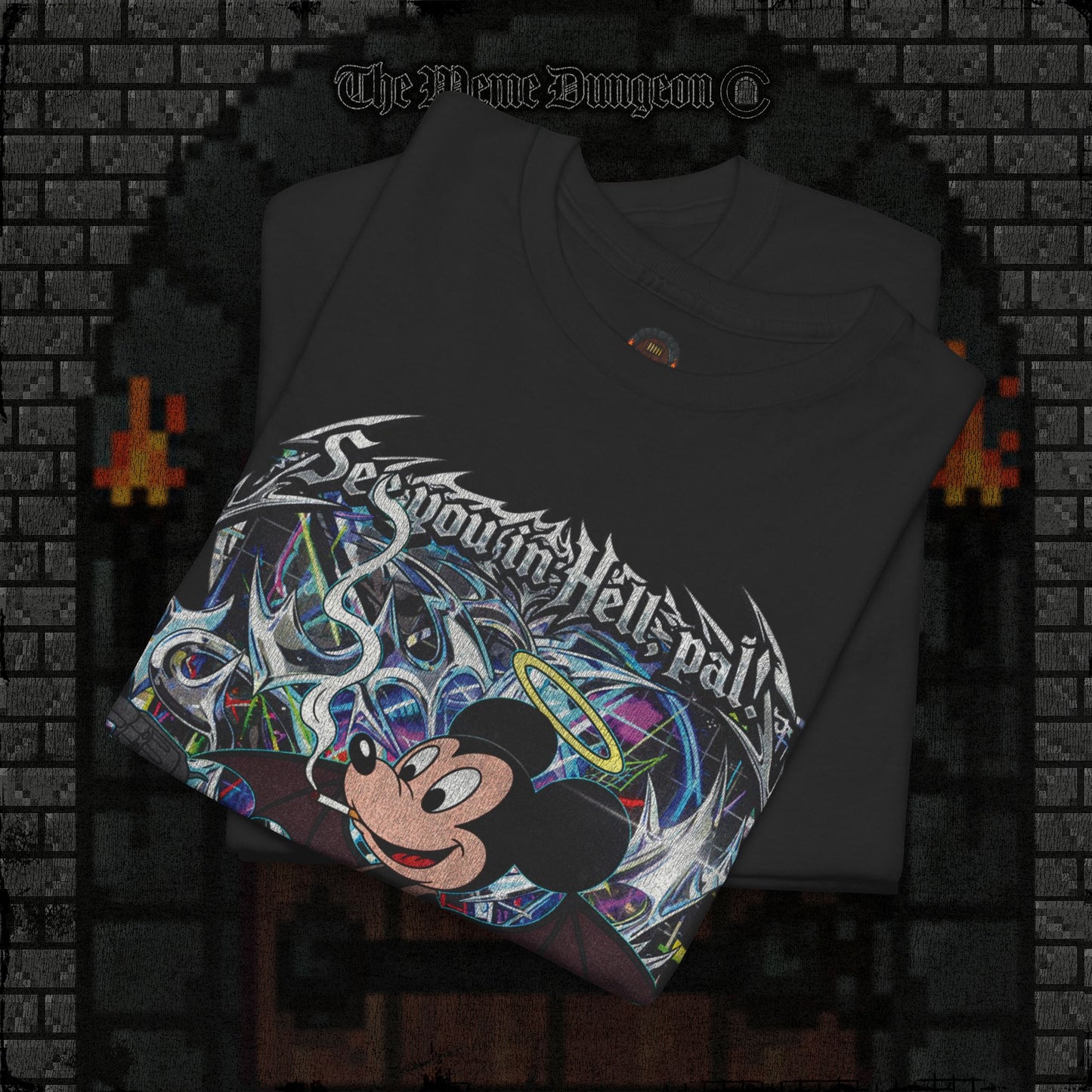 See You In Hell Pal Heavy Cotton Relic Tee