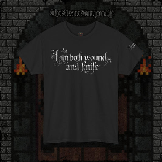 I Am Both Wound And Knife Heavy Cotton Relic Tee