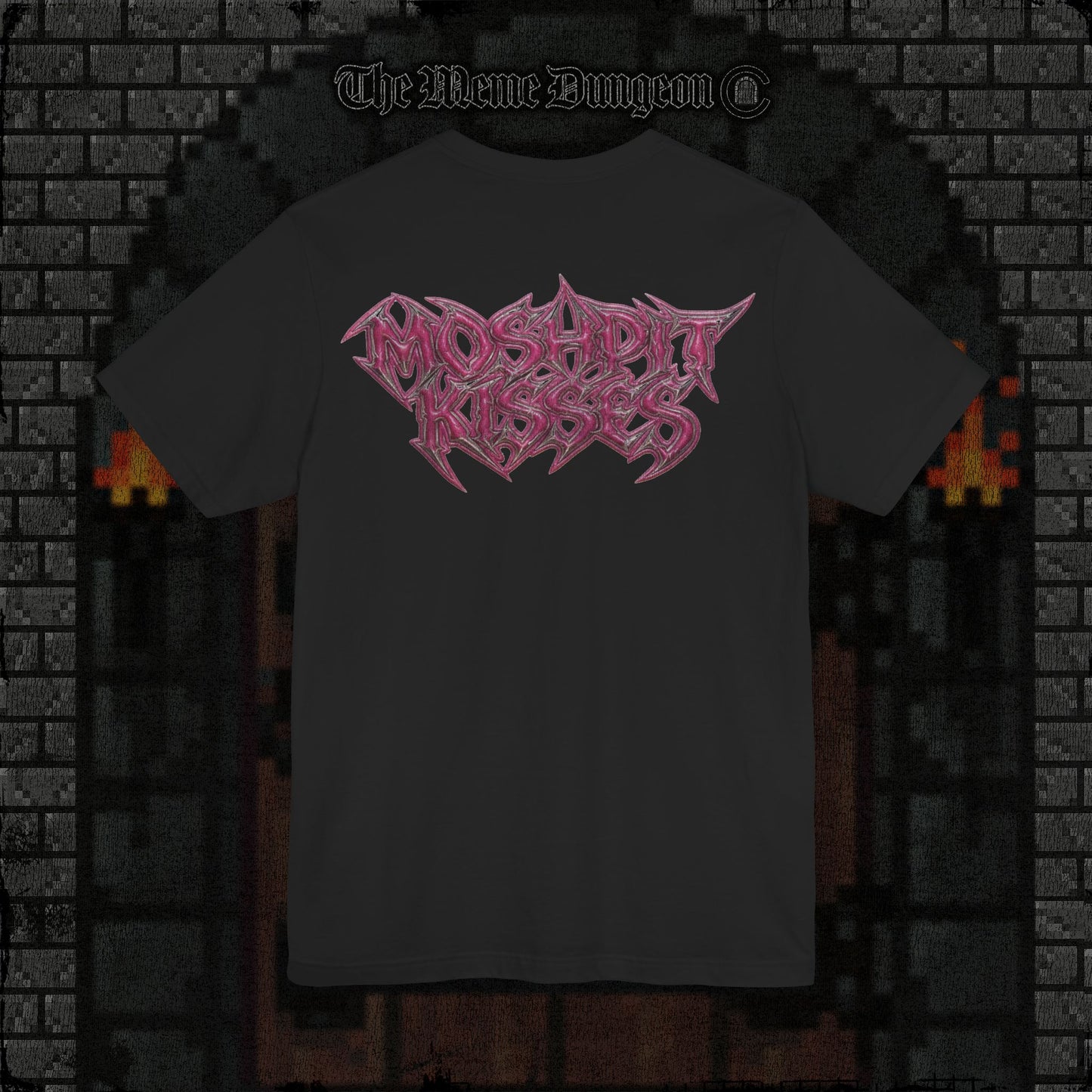 Moshpit Kisses Time Heavy Cotton Relic Tee