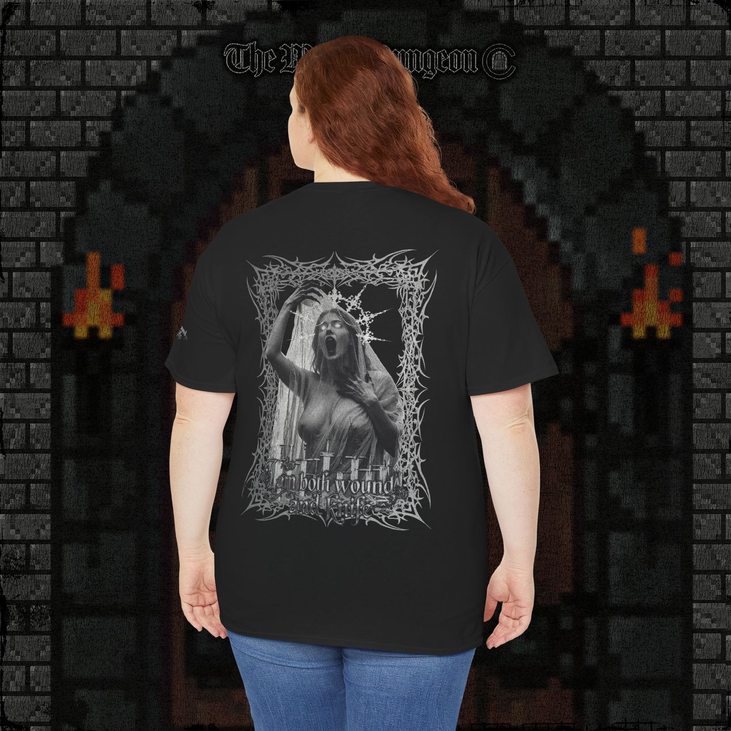 I Am Both Wound And Knife Heavy Cotton Relic Tee