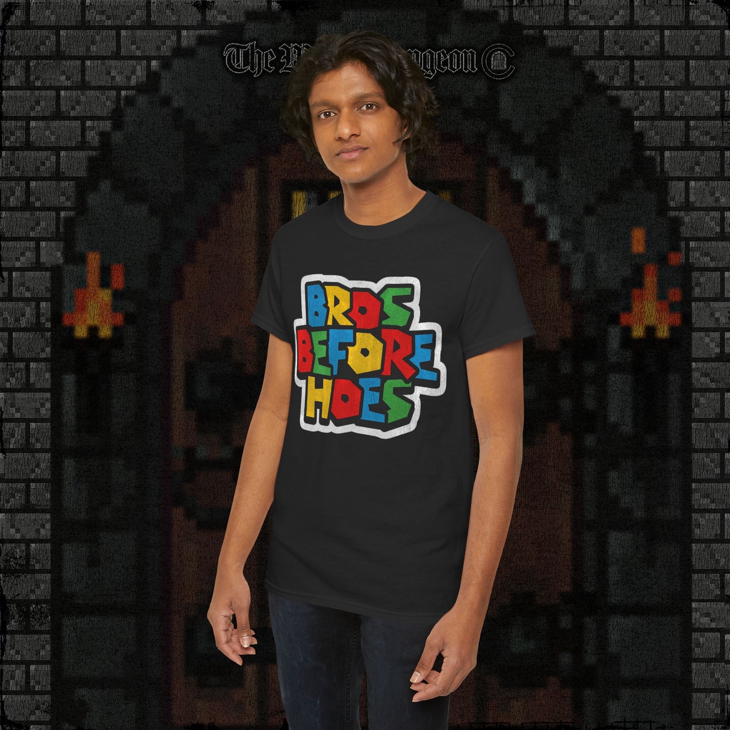 Bros Before Heavy Cotton Relic Tee