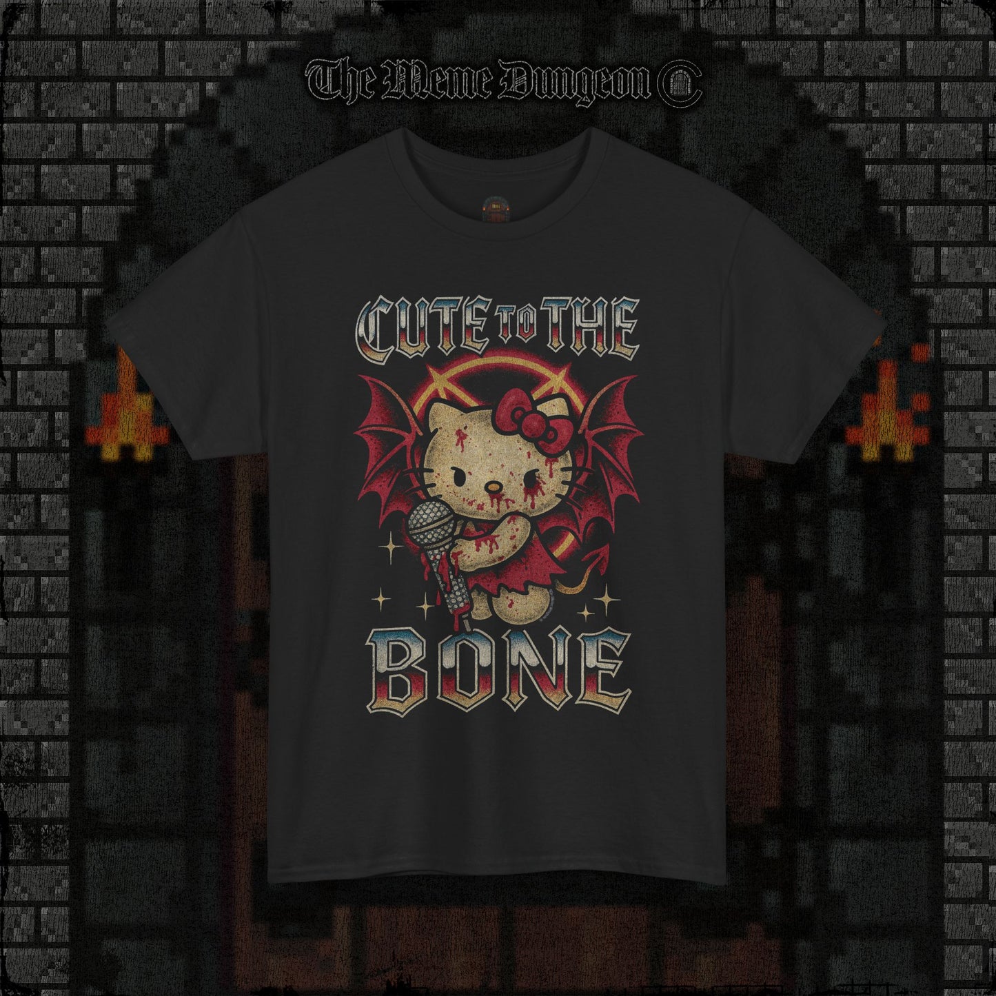 Cute to the Bone Heavy Cotton Relic Tee