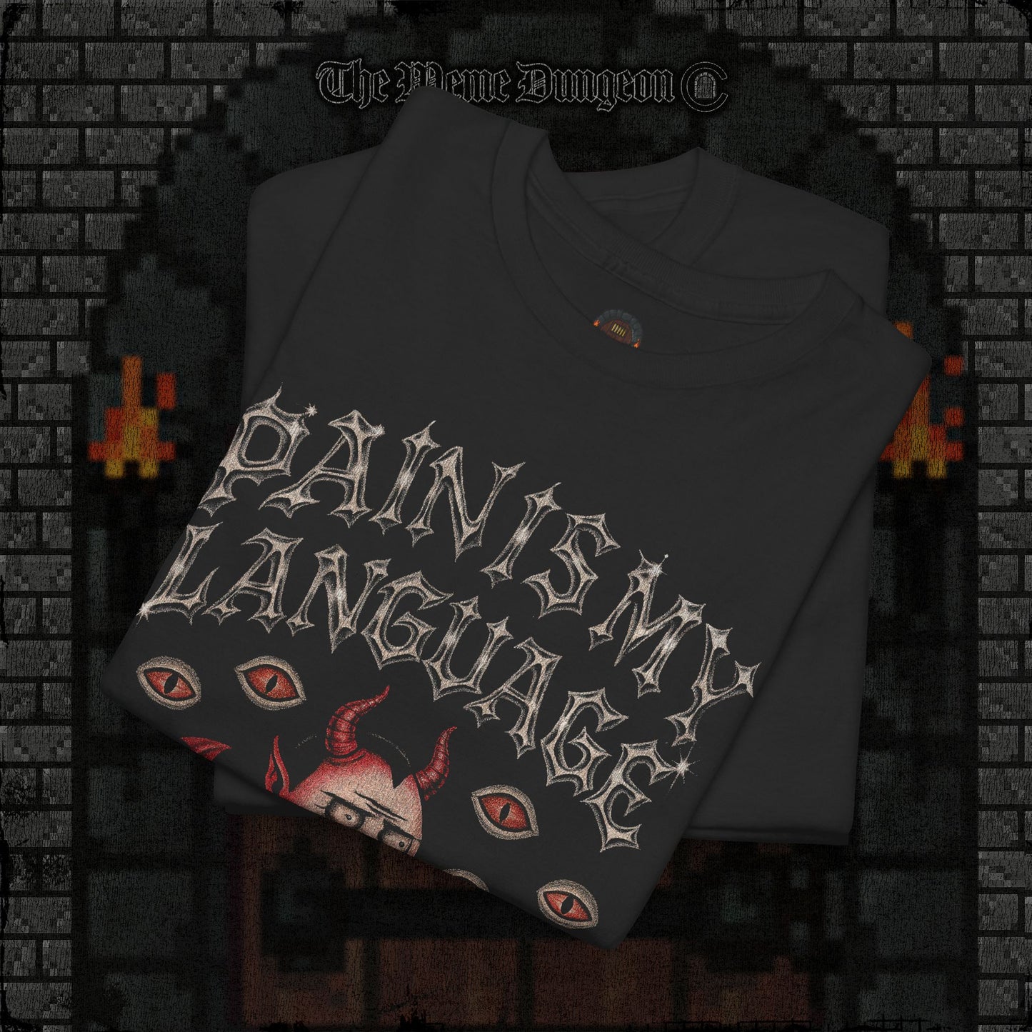 Bilingual in Pain Heavy Cotton Relic Tee