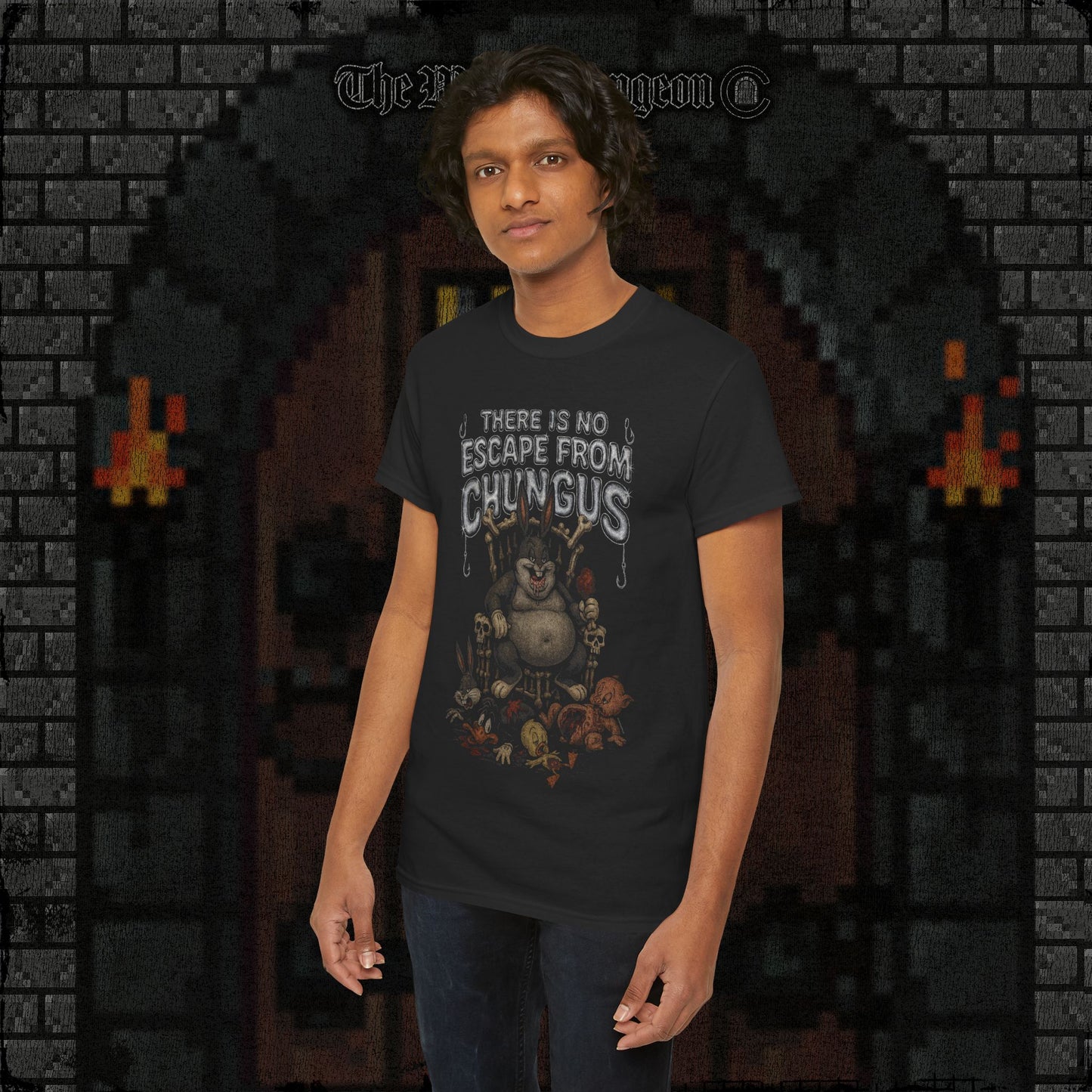No Escape from Chungus Heavy Cotton Relic Tee