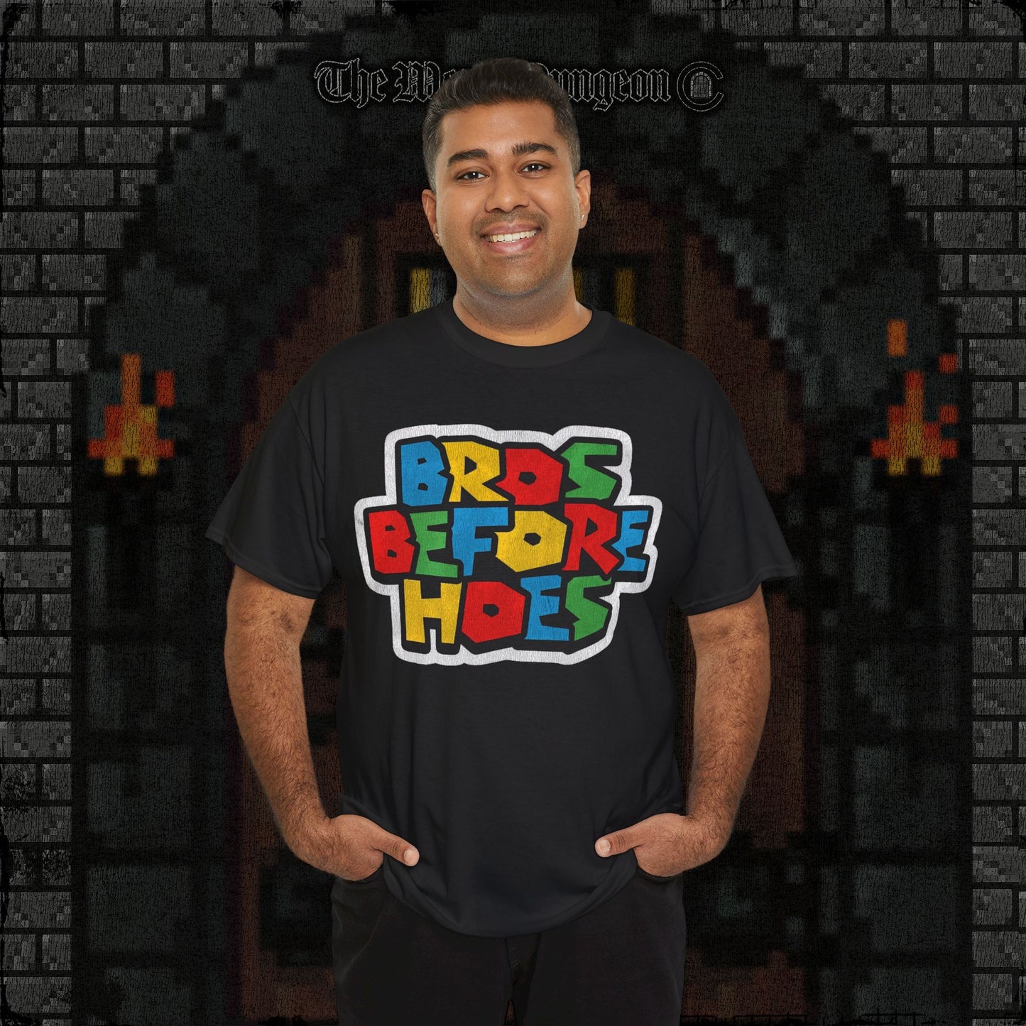 Bros Before Heavy Cotton Relic Tee