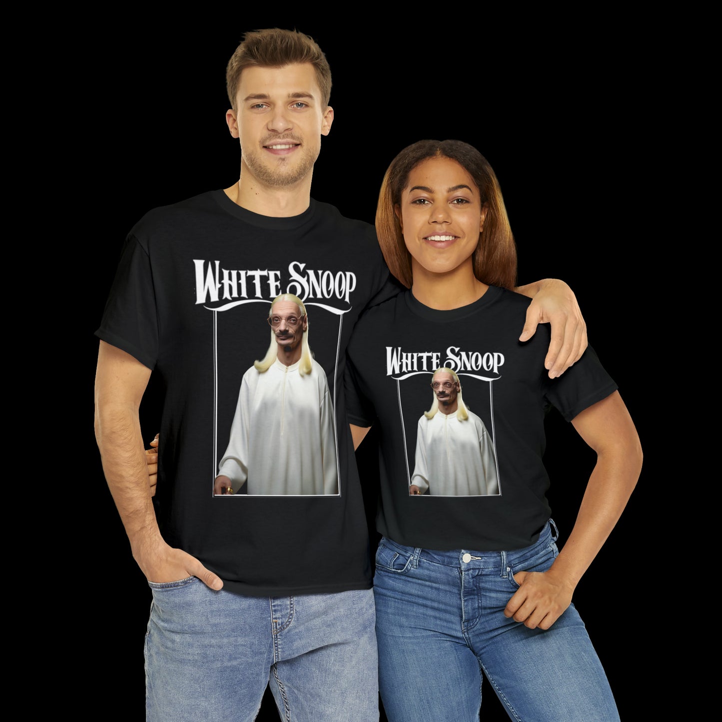 AIGN White Snoop Haunts Me Tee