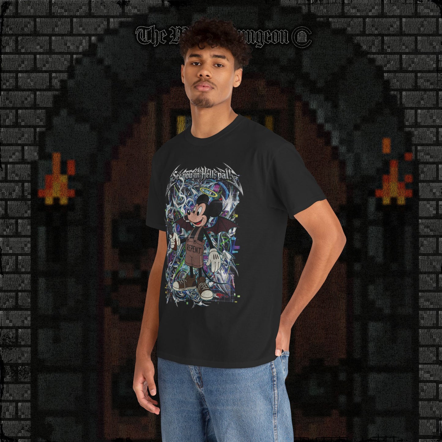 See You In Hell Pal Heavy Cotton Relic Tee