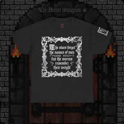 The Stars Stars Forget The Names Of Men Heavy Cotton Relic Tee