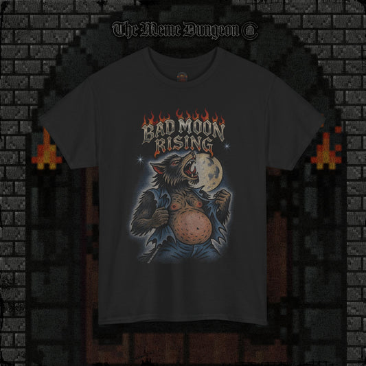 Bad Moon Rising Heavy Cotton Relic Tee