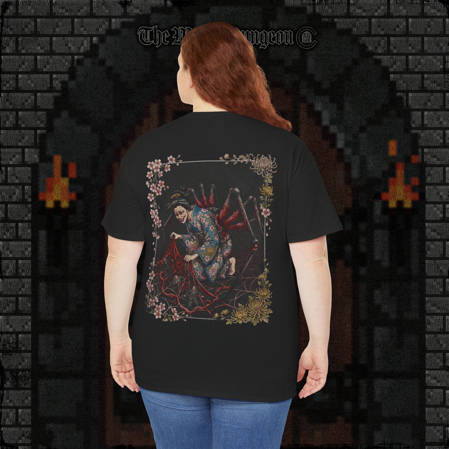 She Weaves Your Guts Into Her Garden Heavy Cotton Relic Tee