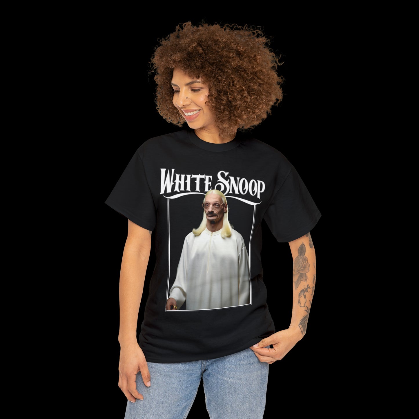 AIGN White Snoop Haunts Me Tee