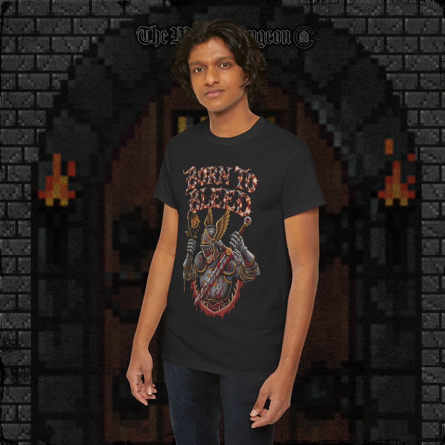 Born to Bleed Unisex Heavy Cotton Relic Tee