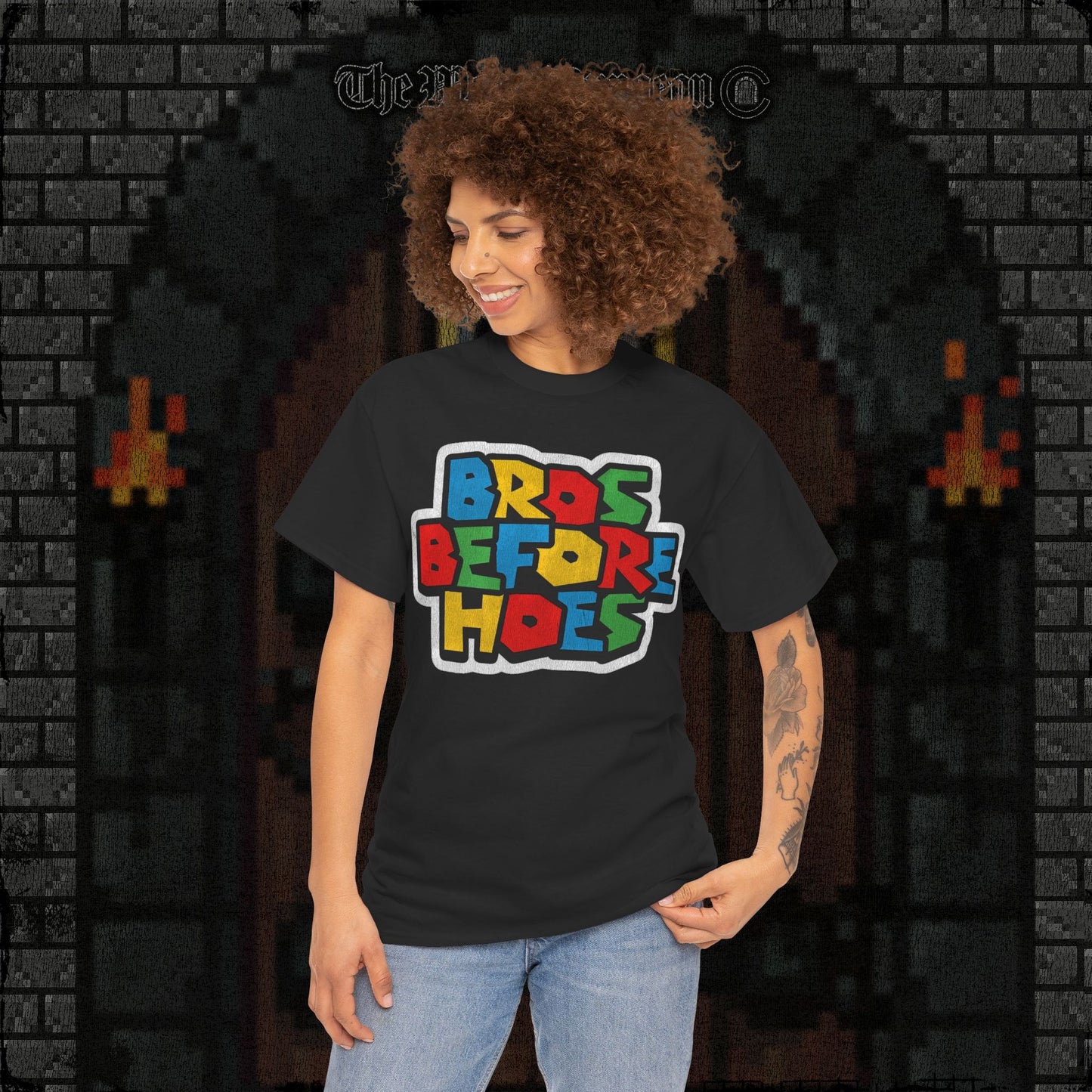 Bros Before Heavy Cotton Relic Tee