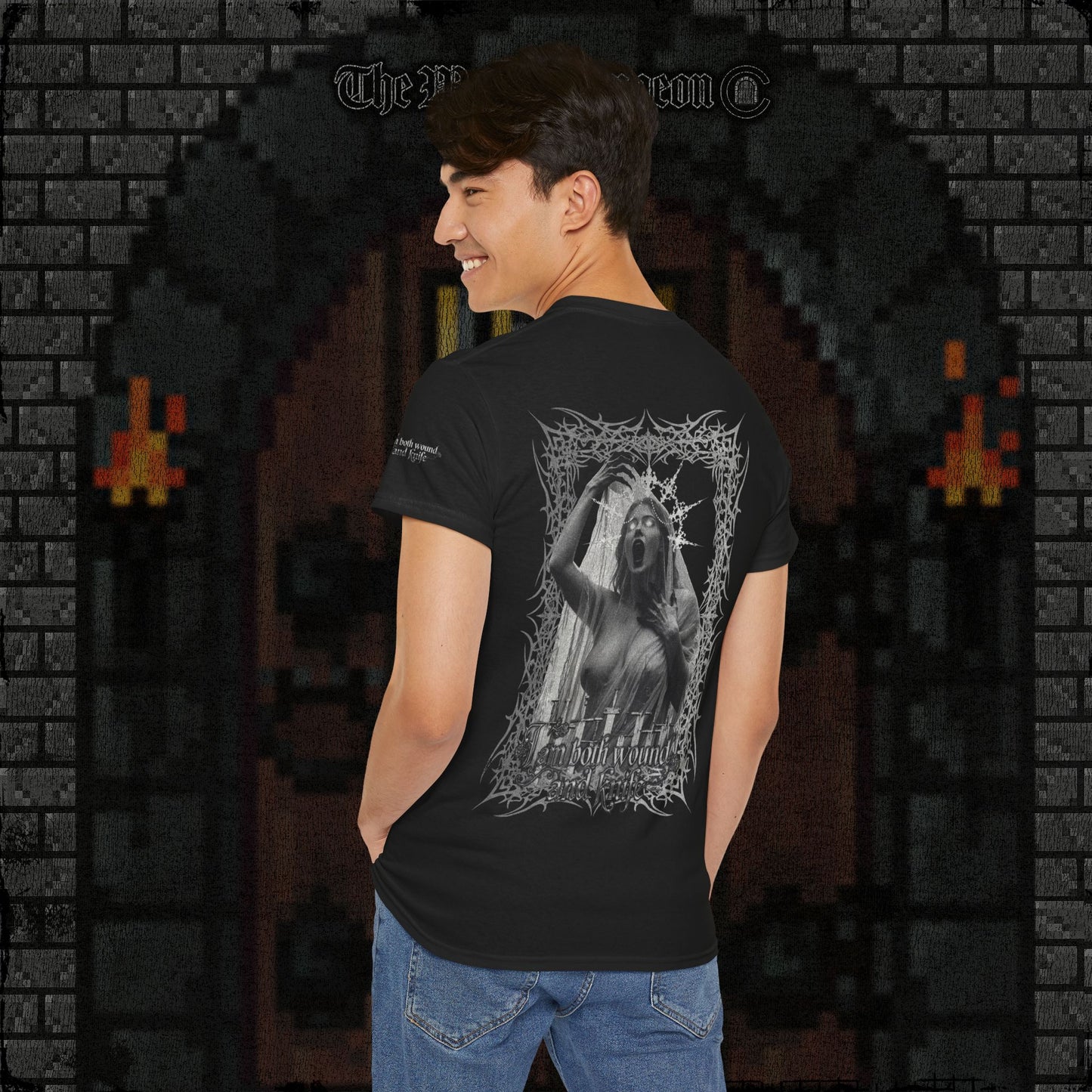 I Am Both Wound And Knife Heavy Cotton Relic Tee