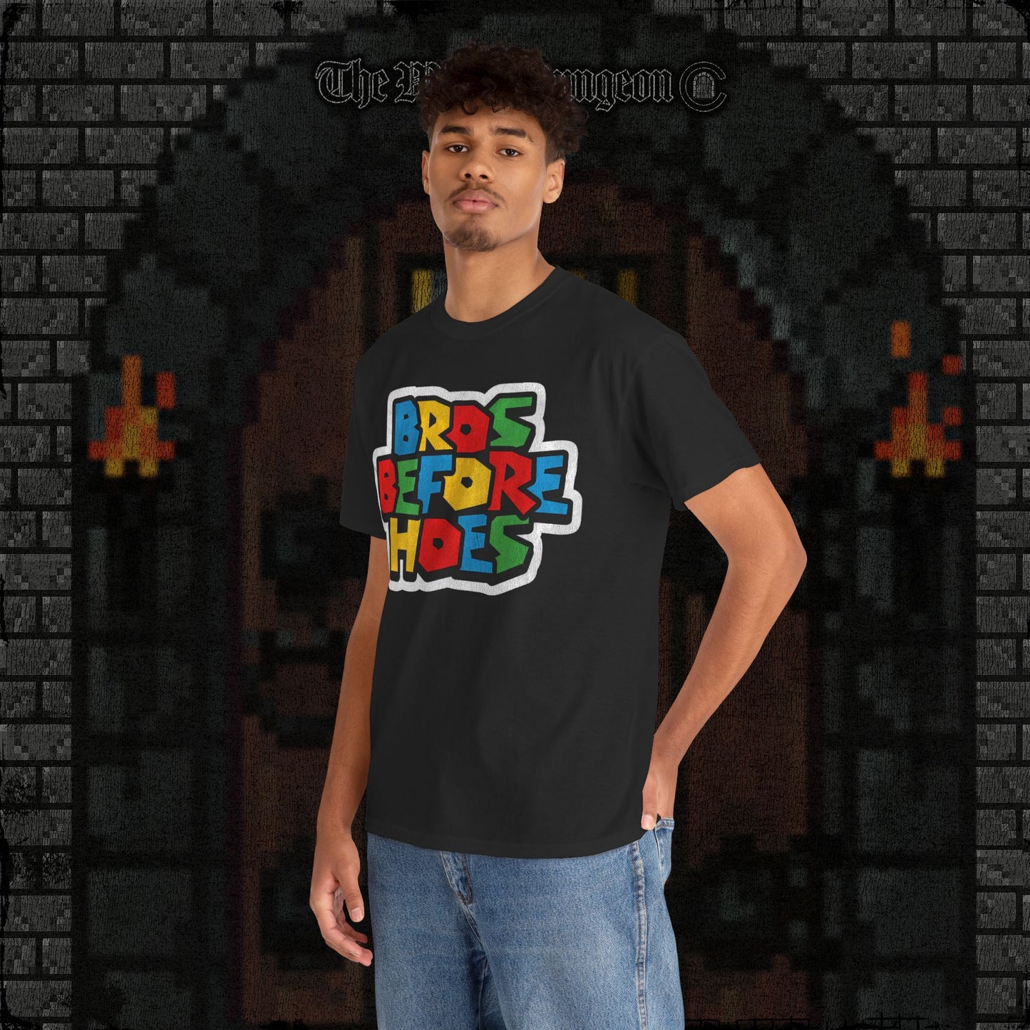 Bros Before Heavy Cotton Relic Tee