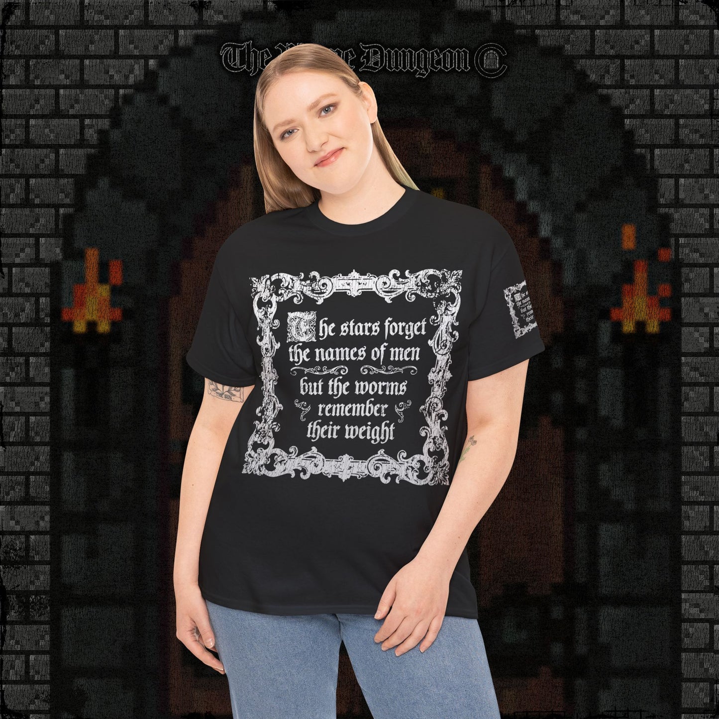 The Stars Stars Forget The Names Of Men Heavy Cotton Relic Tee