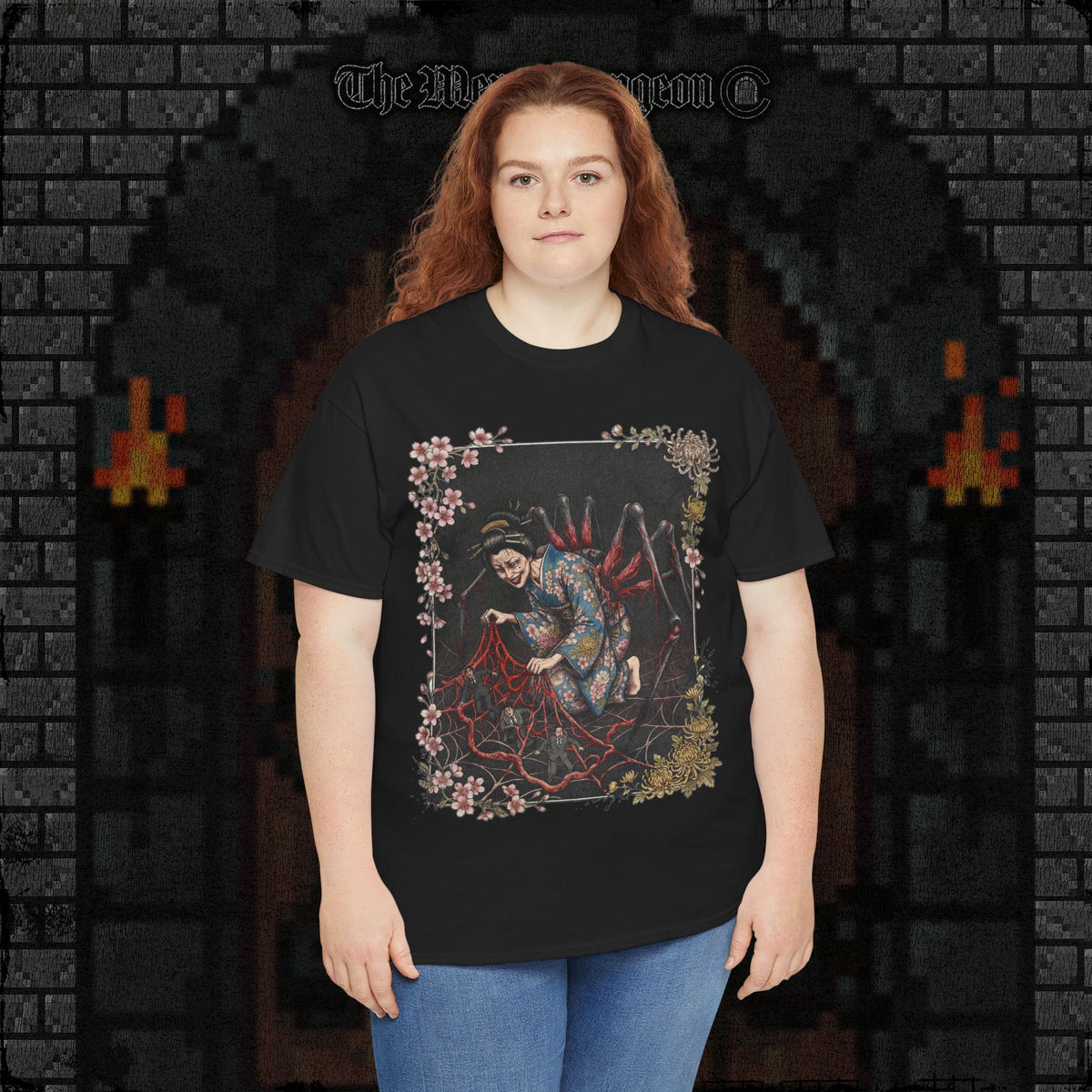She Weaves Your Guts Into Her Garden Heavy Cotton Relic Tee