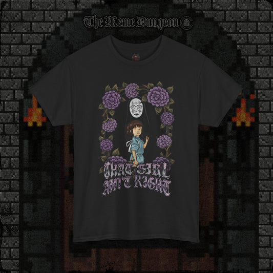 That Girl Ain't Right Heavy Cotton Relic Tee