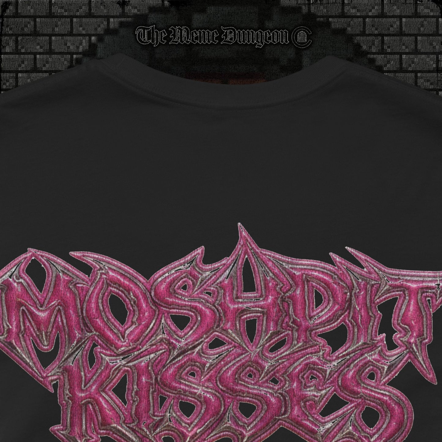 Moshpit Kisses Time Heavy Cotton Relic Tee
