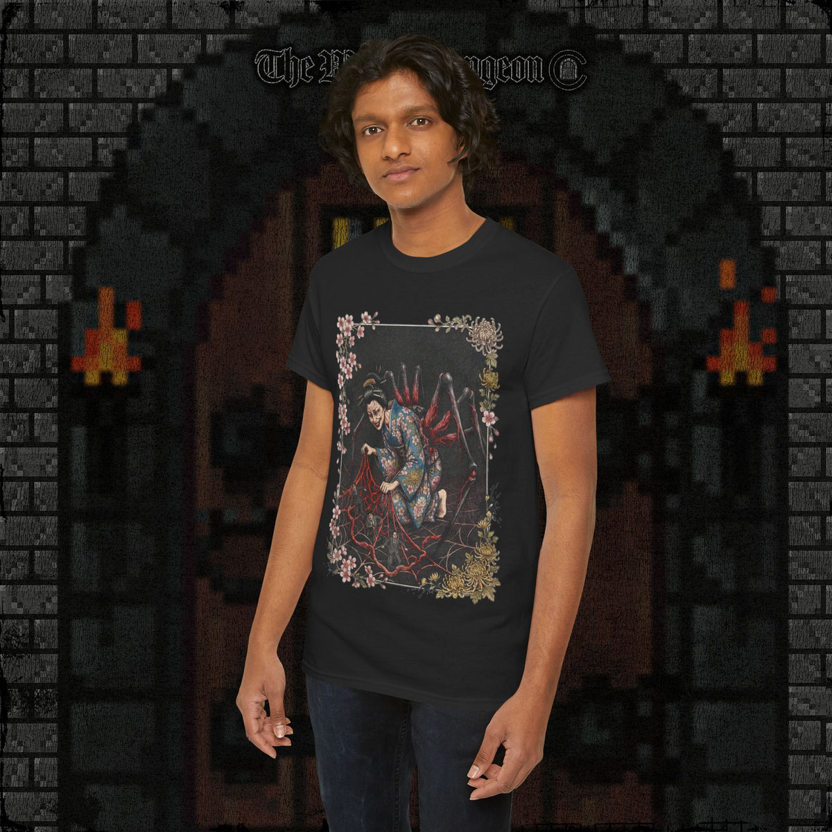 She Weaves Your Guts Into Her Garden Heavy Cotton Relic Tee