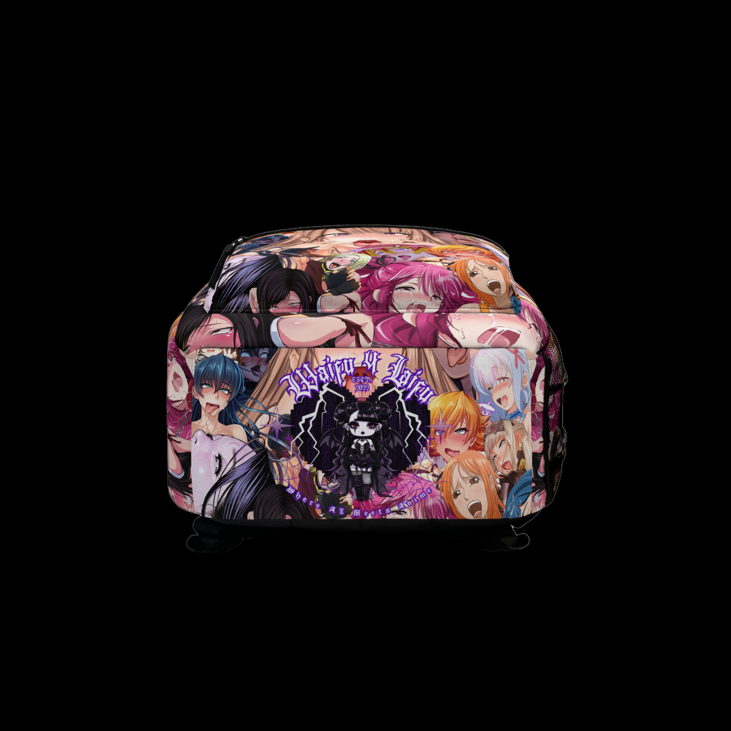 Ahegao Collage Backpack