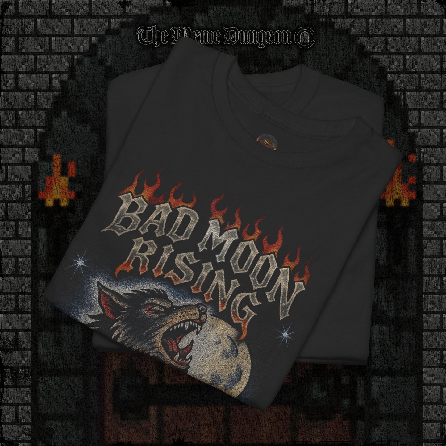Bad Moon Rising Heavy Cotton Relic Tee