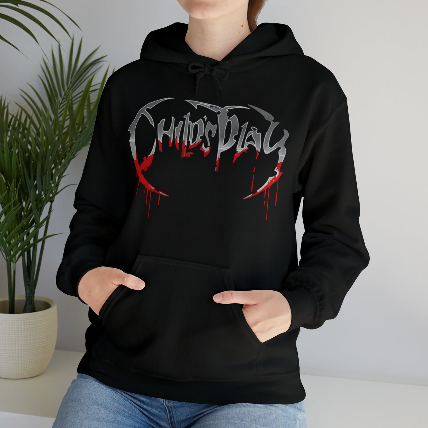 Chuck the Riffing Ragdoll Hoodie