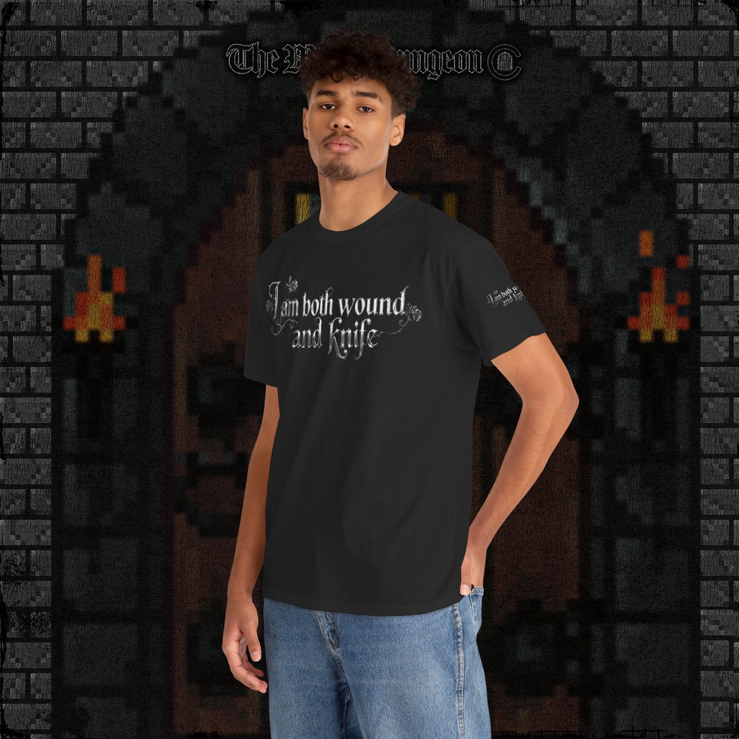 I Am Both Wound And Knife Heavy Cotton Relic Tee