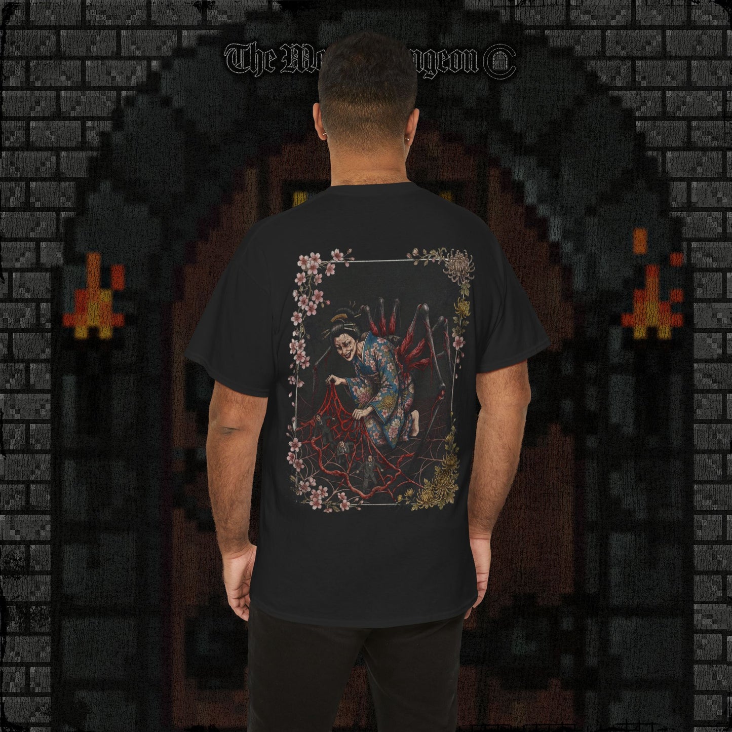 She Weaves Your Guts Into Her Garden Heavy Cotton Relic Tee