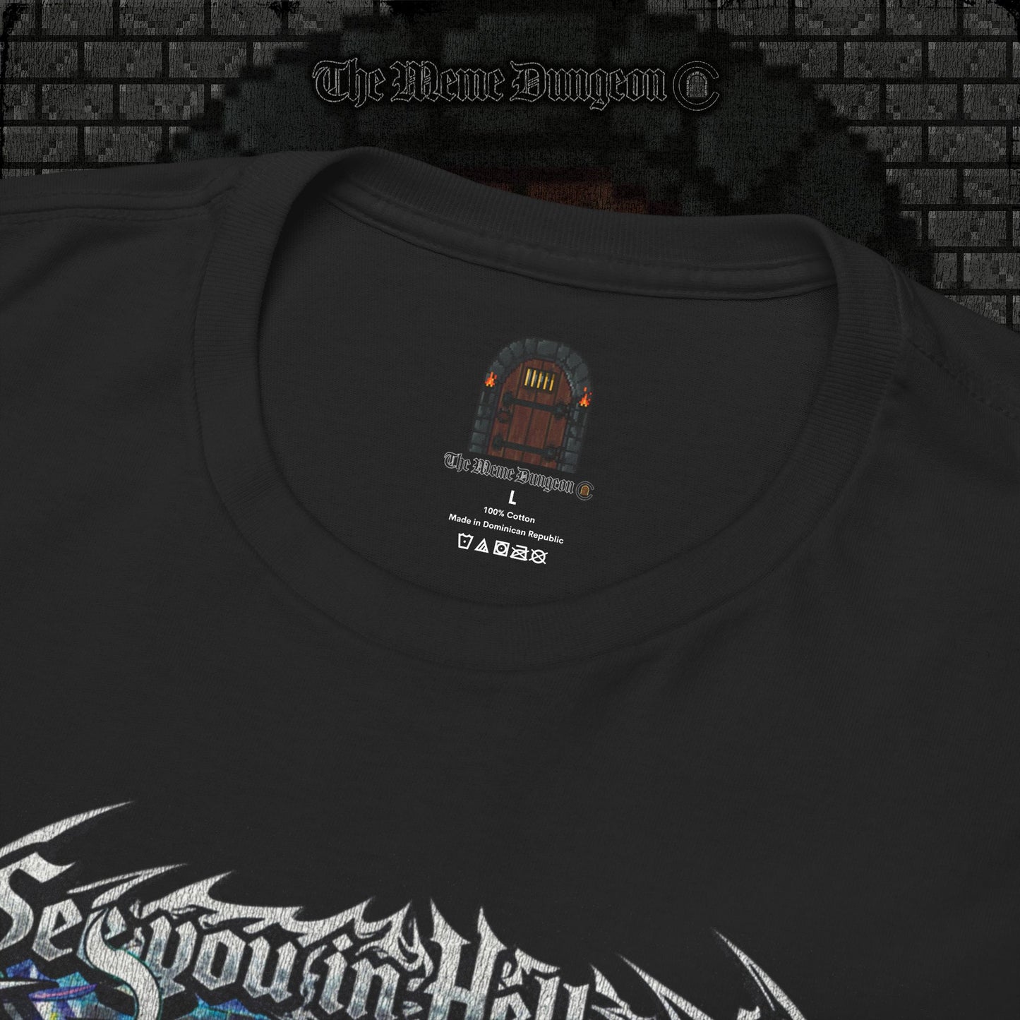 See You In Hell Pal Heavy Cotton Relic Tee