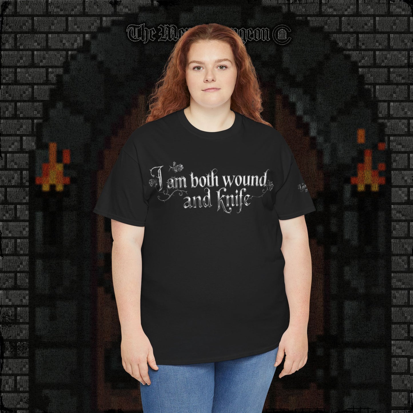 I Am Both Wound And Knife Heavy Cotton Relic Tee