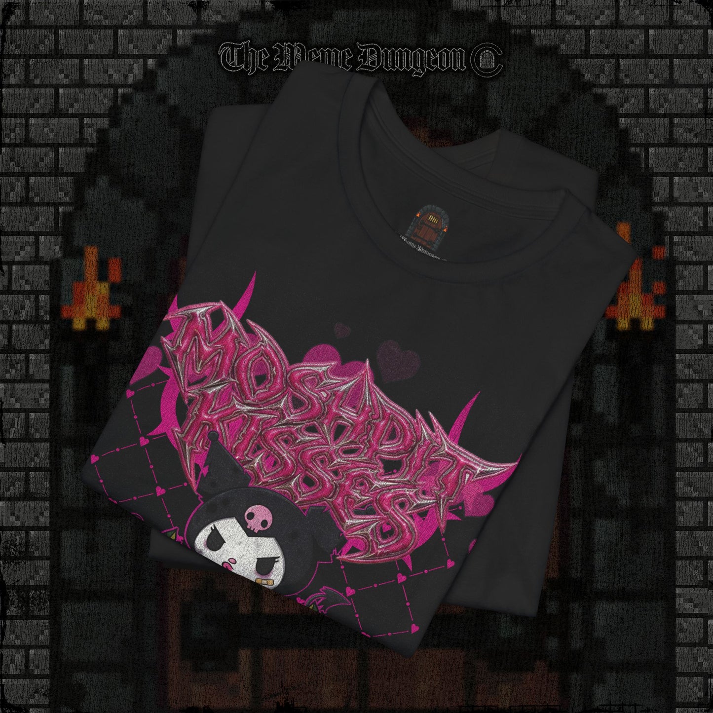 Moshpit Kisses Time Heavy Cotton Relic Tee