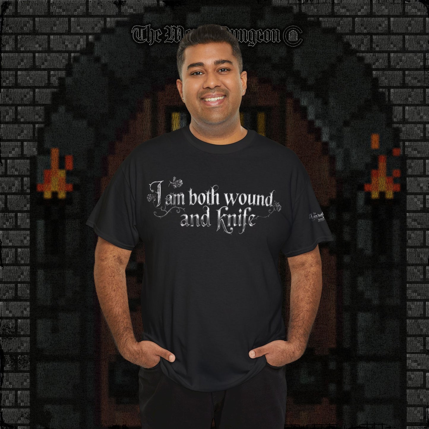 I Am Both Wound And Knife Heavy Cotton Relic Tee