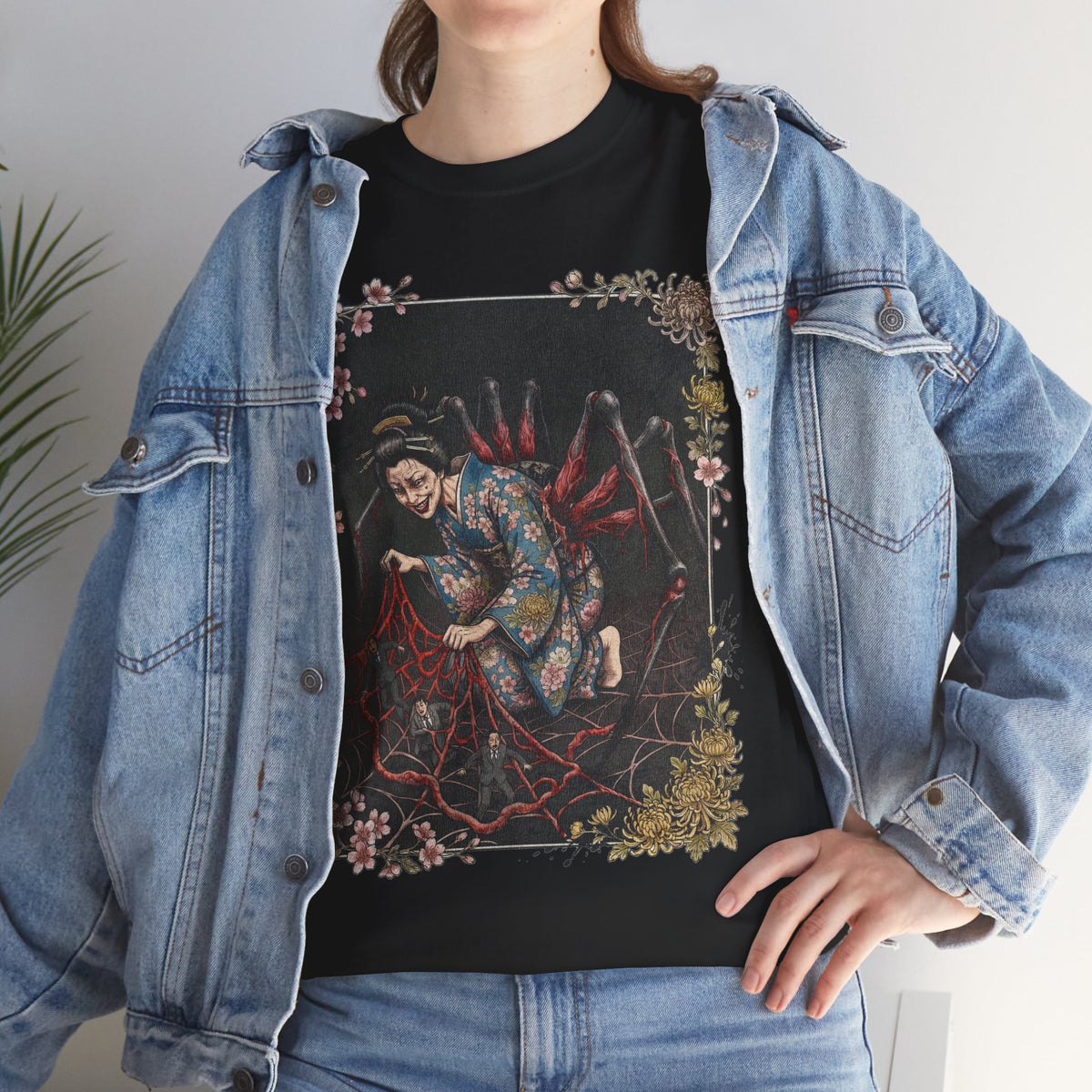 She Weaves Your Guts Into Her Garden Heavy Cotton Relic Tee