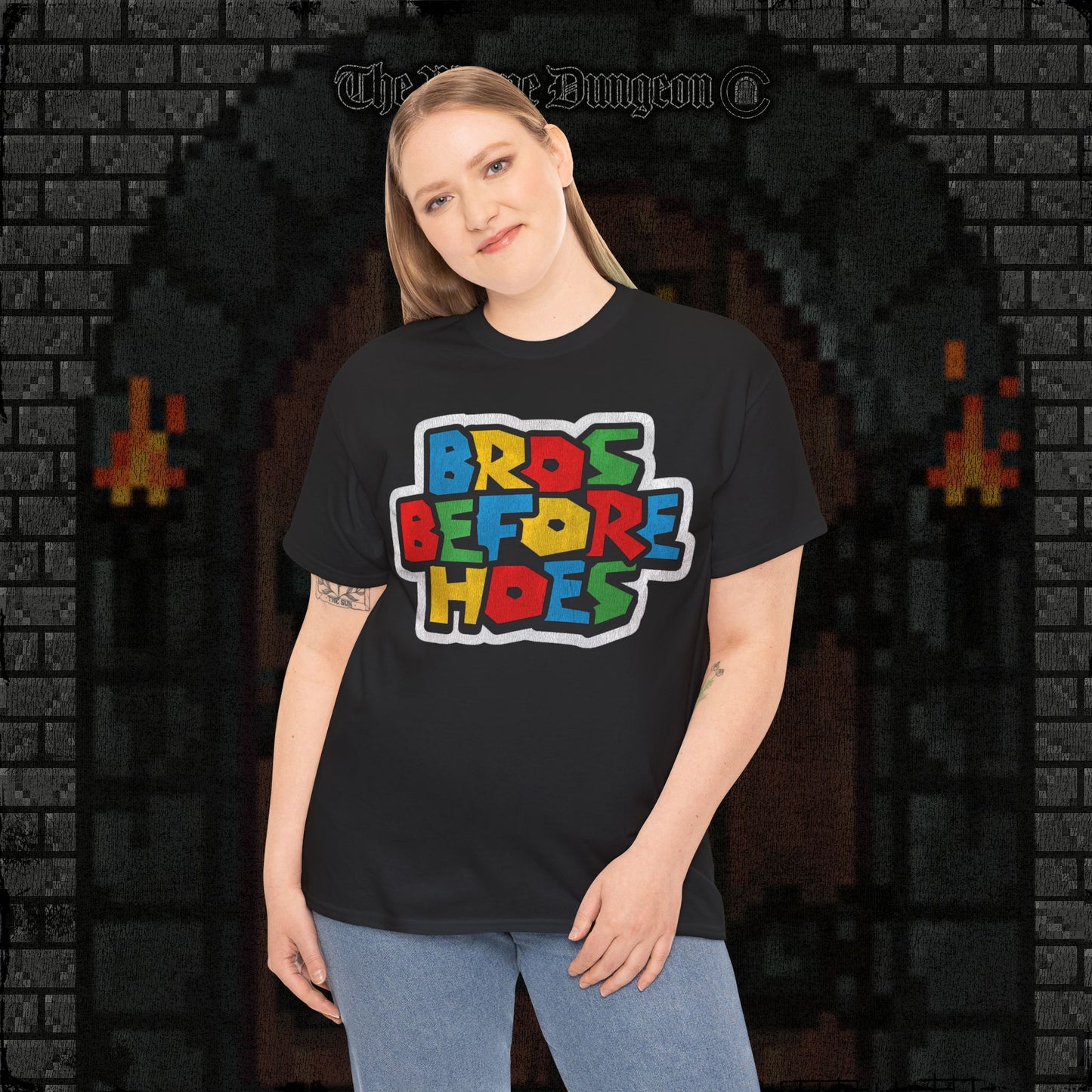 Bros Before Heavy Cotton Relic Tee