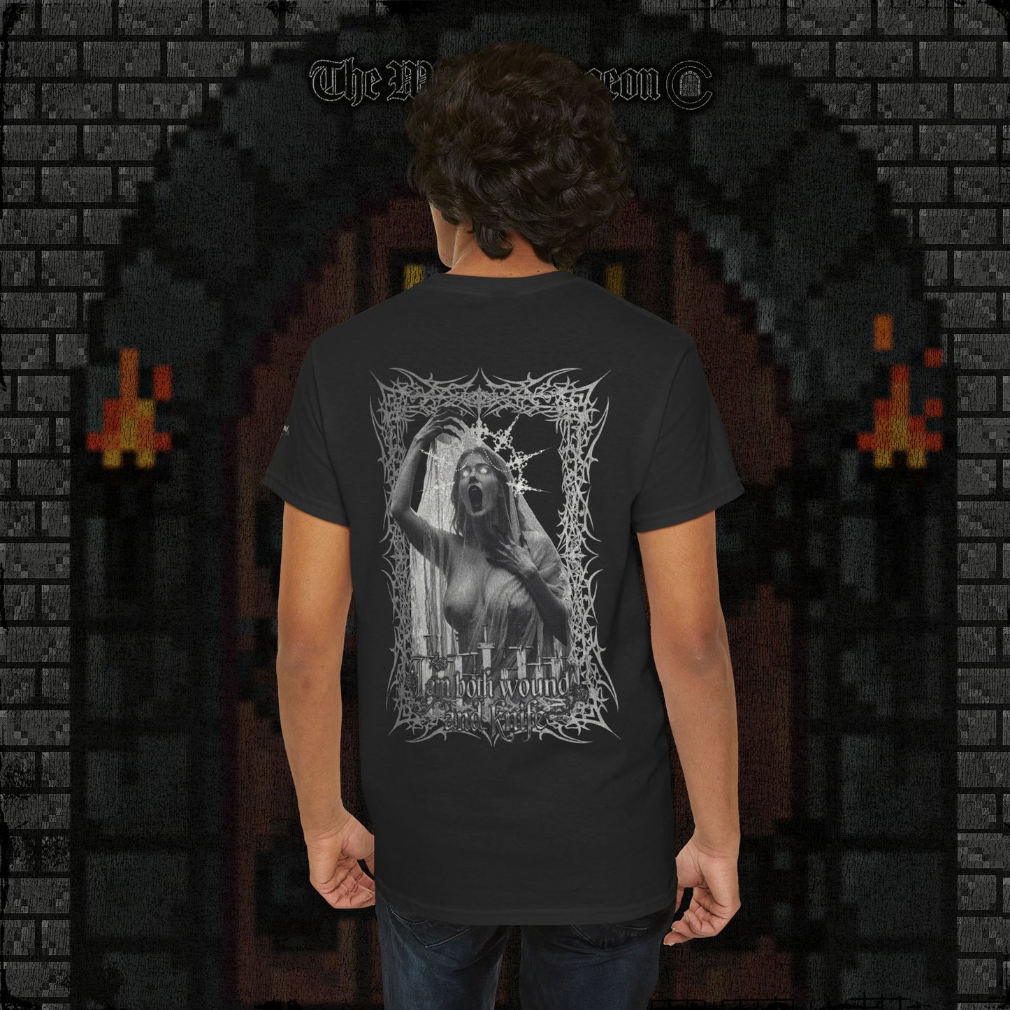 I Am Both Wound And Knife Heavy Cotton Relic Tee