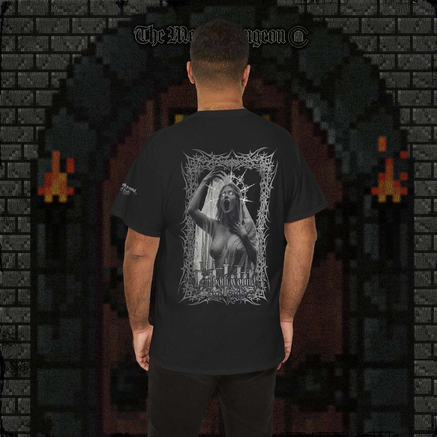 I Am Both Wound And Knife Heavy Cotton Relic Tee