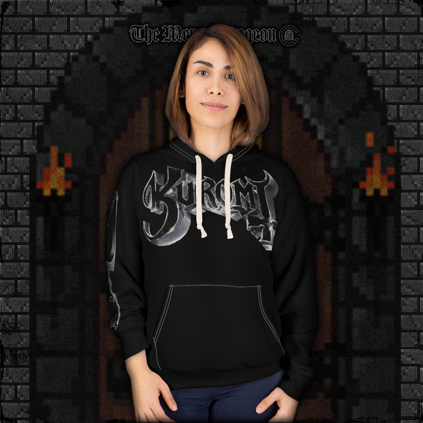Evil Never Looked This Cute AOP Dungeon Hoodie