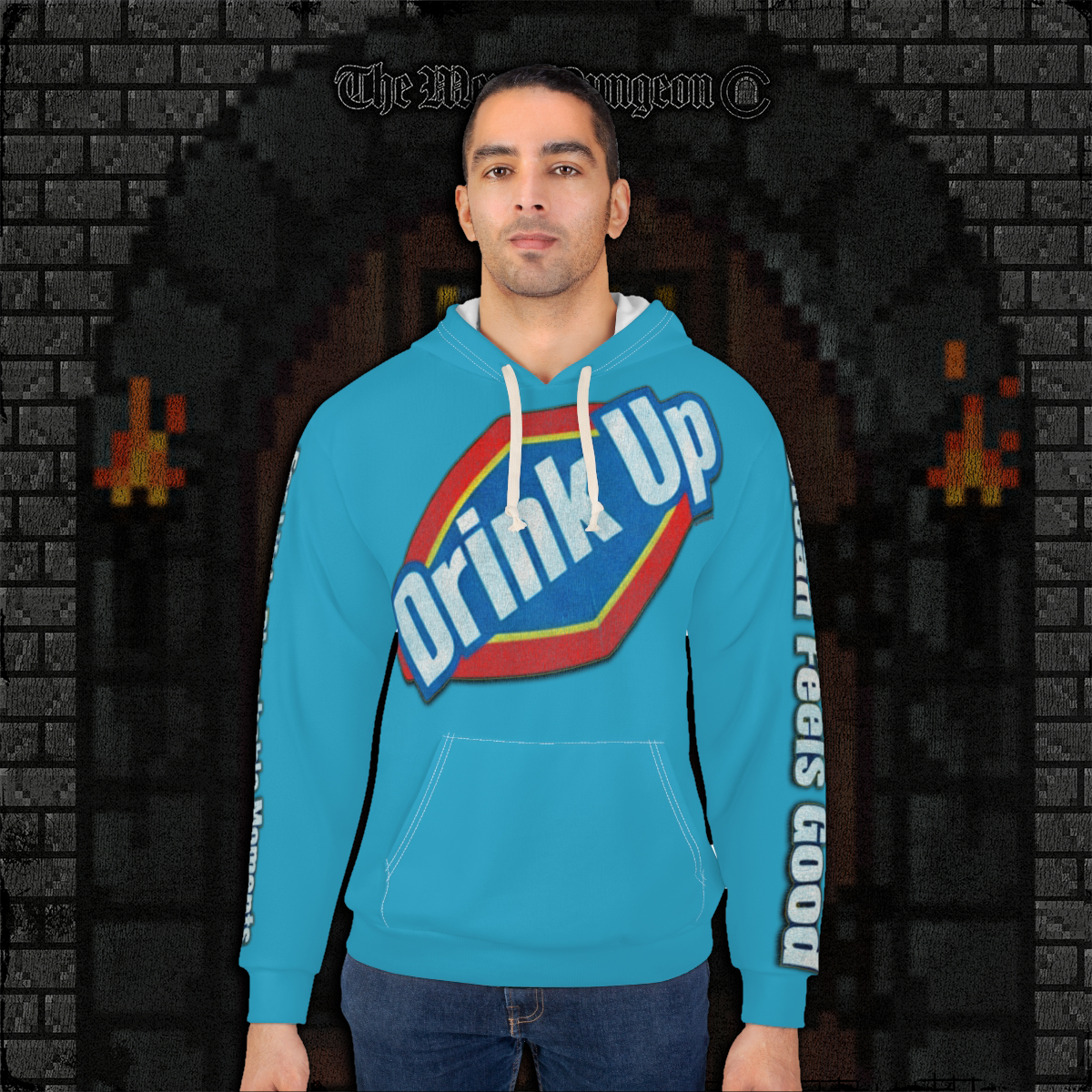 Drink Up AOP Dungeon Hoodie