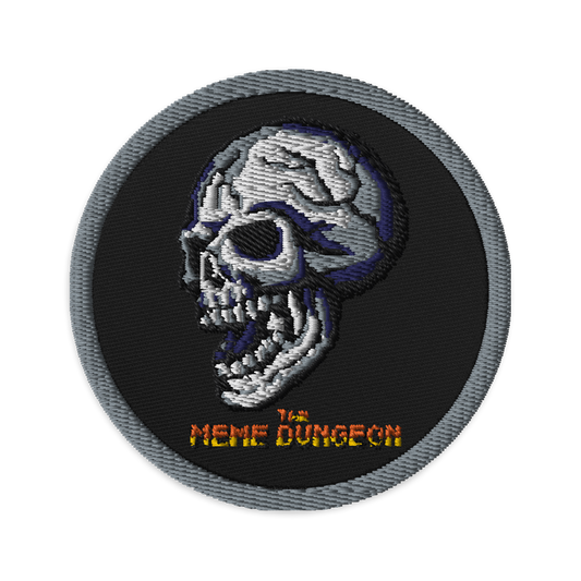 The Meme Dungeon Skull Patch